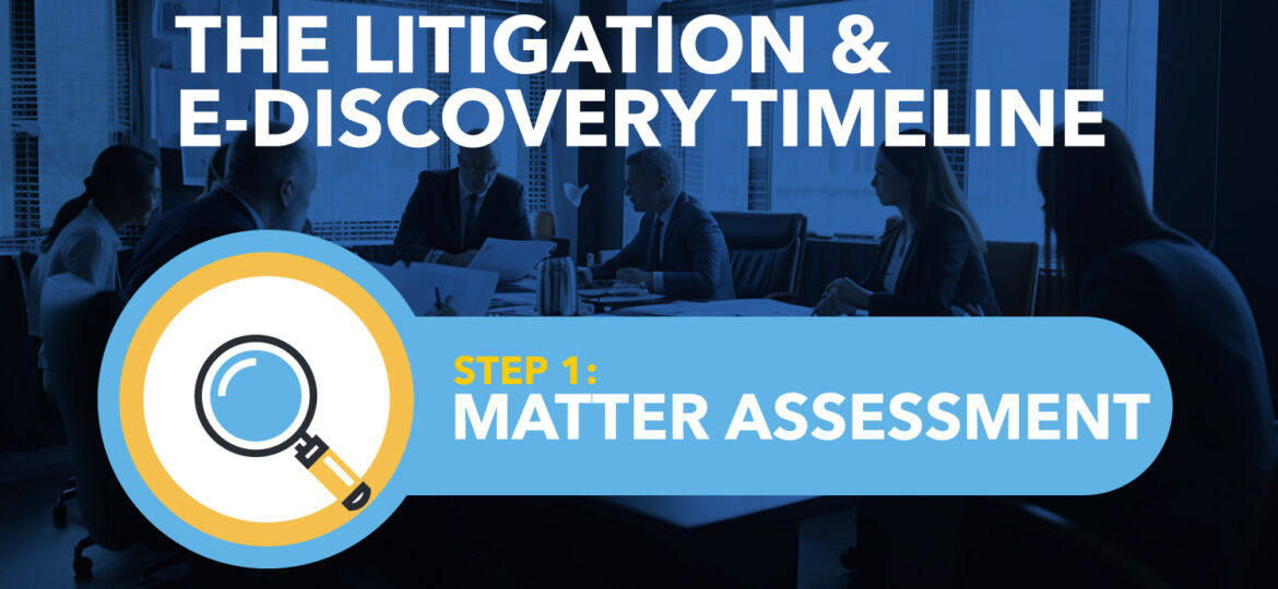 The Litigation & E-Discovery Timeline